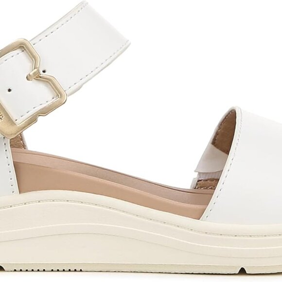 Women's Slide Sandals Synthetic Rubber 8 Comfort Sport Travel Wedge - Picture 6 of 9